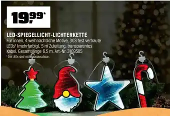 OBI LED-SPIEGELLICHT-LICHTERKETTE Angebot