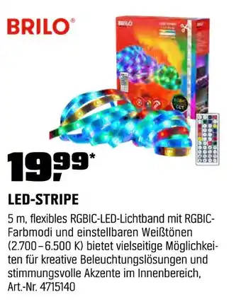 OBI Brilo led-stripe Angebot
