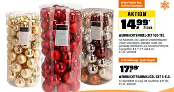 OBI Weihnachtskugel-set 100-tlg Angebot