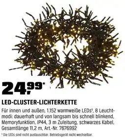 OBI Led-cluster-lichterkette Angebot