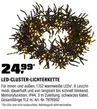 OBI Led-cluster-lichterkette Angebot