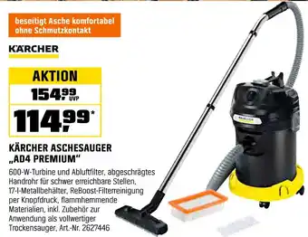 OBI Kärcher kärcher aschesauger „ad4 premium“ Angebot