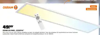 OBI Osram led-panel „essential“ Angebot