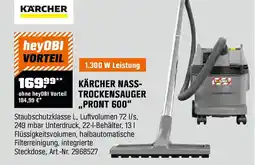 OBI KÄRCHER NASS- TROCKENSAUGER ,,PRONT 600" Angebot