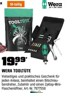 OBI WERA TOOLTÜTE 10-teilig Angebot