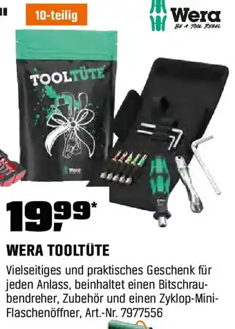 OBI WERA TOOLTÜTE 10-teilig Angebot