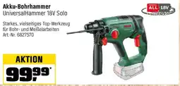 OBI BOSCH Akku-Bohrhammer UniversalHammer 18V Solo Angebot