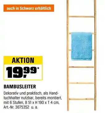 OBI Bambusleiter Angebot