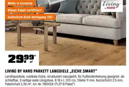 OBI Living by haro parkett landdiele eiche smart Angebot