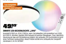 OBI SMARTE LED-DECKENLEUCHTE „LIVIO” Angebot