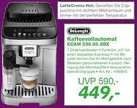 EP DeLonghi Kaffeevollautomat ECAM 290.85.SBX Angebot