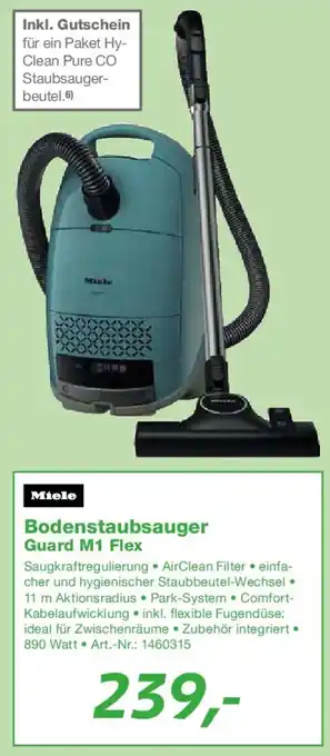 EP Miele Bodenstaubsauger Guard M1 Flex Angebot