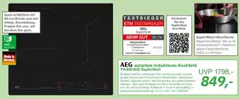 EP AEG autarkes Induktions-Kochfeld TI641B1BIZ SaphirMatt Angebot