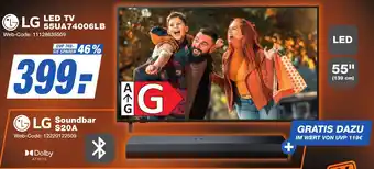 K+B Expert LG LED TV 55UA74006LB Angebot