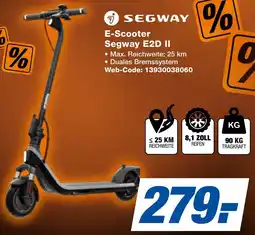 expert Techno Land E-Scooter Segway E2D II Angebot