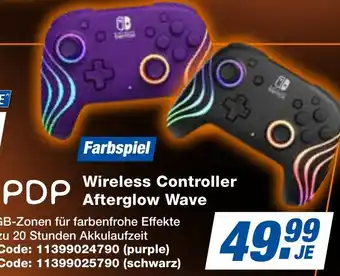 expert Techno Land PDP Wireless Controller Afterglow Wave Angebot