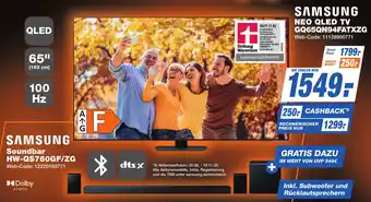 K+B Expert SAMSUNG Soundbar HW-QS760GF/ZG und Soundbar HW-QS760GF/ZG Angebot