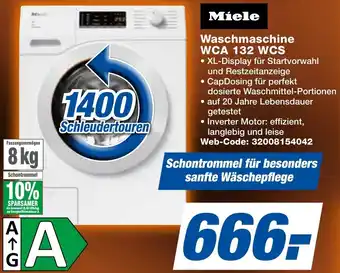 expert Techno Land Miele Waschmaschine WCA 132 WCS Angebot