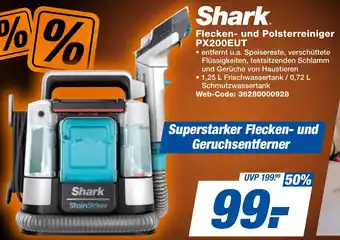 expert Techno Land Shark Flecken- und Polsterreiniger PX200EUT Angebot