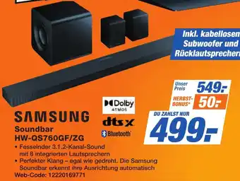 K+B Expert SAMSUNG Soundbar HW-QS760GF/ZG Angebot