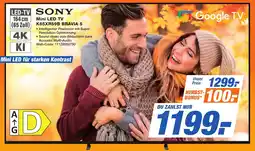 K+B Expert SONY Mini LED TV K65XR59B BRAVIA 5 Angebot