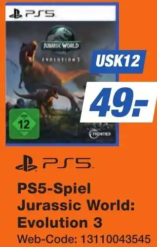 K+B Expert PS5-Spiel Jurassic World: Evolution 3 Angebot