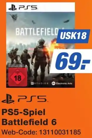 K+B Expert PS5-Spiel Battlefield 6 Angebot