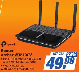 K+B Expert tp-link Router Archer VR2100V Angebot