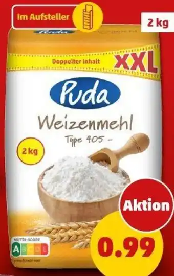 PENNY PUDA XXL Weizenmehl Angebot