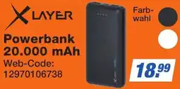 K+B Expert ✗LAYER Powerbank 20.000 mAh Angebot