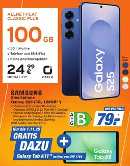 K+B Expert SAMSUNG Smartphone Galaxy S25 (5G, 128GB) Angebot