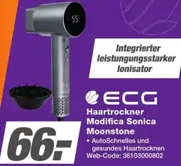 K+B Expert ECG Haartrockner Modifica Sonica Moonstone Angebot