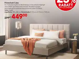 Matratzen Concord Nisco polsterbett cube Angebot