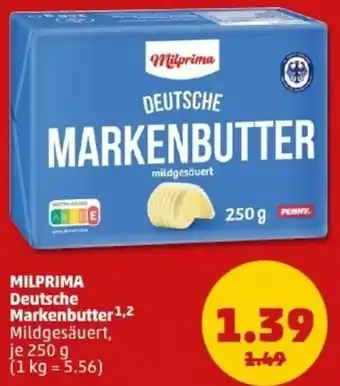 PENNY MILPRIMA Deutsche Markenbutter Angebot