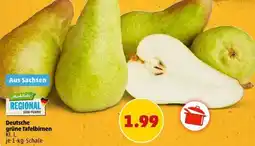 PENNY Deutsche grüne Tafelbirnen Angebot