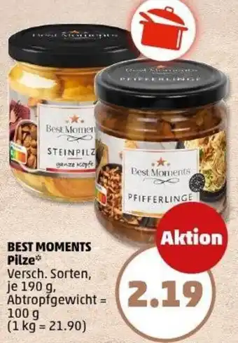 PENNY BEST MOMENTS Pilze Angebot