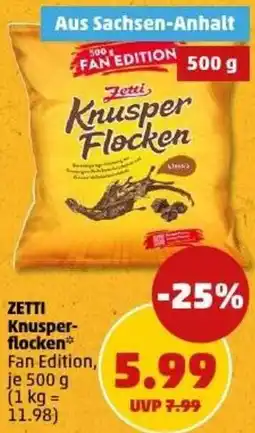 PENNY ZETTI Knusperflocken Angebot