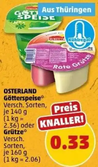 PENNY OSTERLAND Götterspeise oder Grütze Angebot