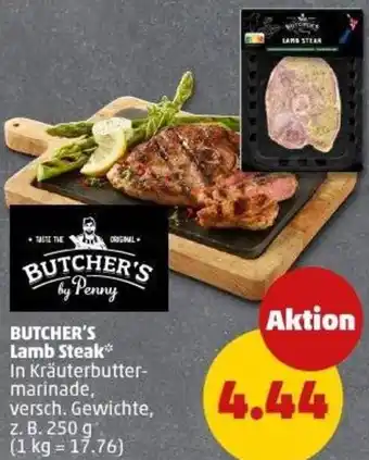 PENNY BUTCHER'S Lamb Steak Angebot