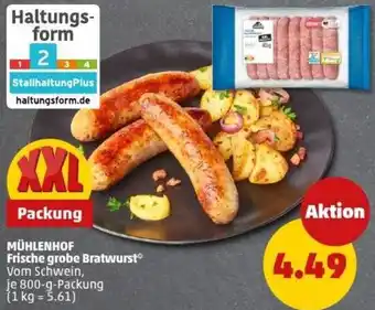 PENNY MÜHLENHOF Frische grobe Bratwurst Angebot