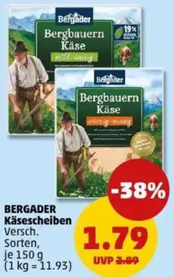 PENNY BERGADER Käsescheiben Angebot
