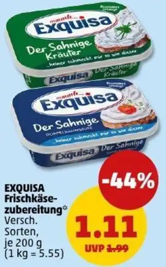 PENNY EXQUISA Frischkäsezubereitung Angebot