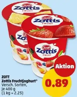 PENNY ZOTT Zottis Fruchtjoghurt Angebot