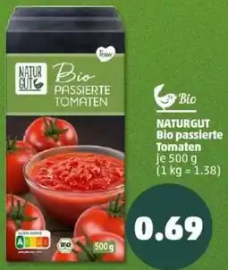 PENNY NATURGUT Bio passierte Tomaten Angebot