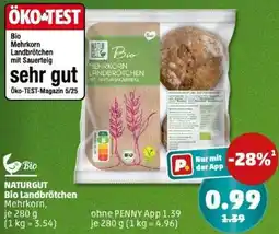 PENNY NATURGUT Bio Landbrötchen Angebot