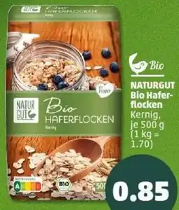 PENNY NATURGUT Bio Haferflocken Angebot