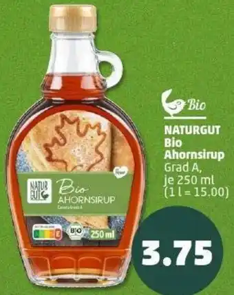 PENNY NATURGUT Bio Ahornsirup Angebot