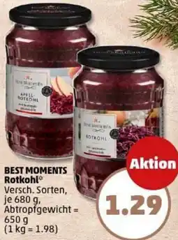 PENNY BEST MOMENTS Rotkohl Angebot