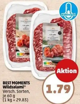 PENNY BEST MOMENTS Wildsalami Angebot