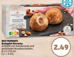 PENNY BEST MOMENTS Bratapfel-Eiscreme Angebot
